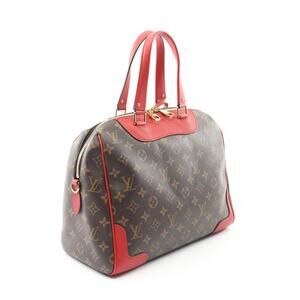 Louis Vuitton Monogram Cerise handbag brown Retiro Red canvas leather